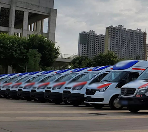 蕉岭县服务车队展示