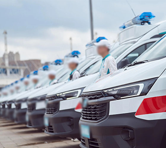 蕉岭县服务车队展示